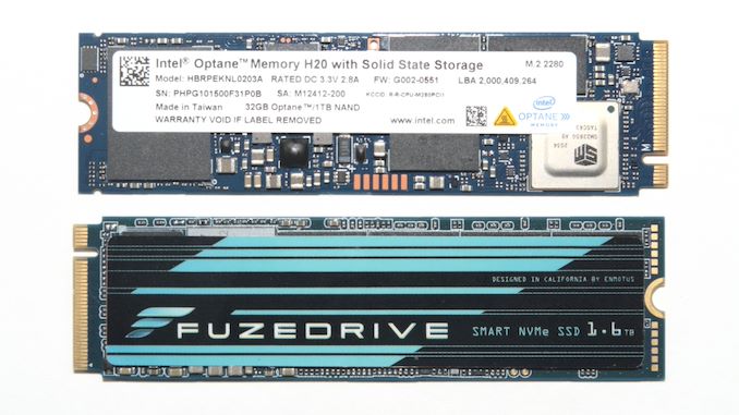 Caching And Tiering: Intel Optane Memory H20 and Enmotus FuzeDrive SSD Reviewed