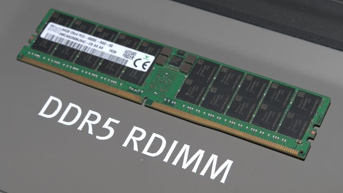 DDR5 is Coming: First 64GB DDR5-4800 Modules from SK Hynix